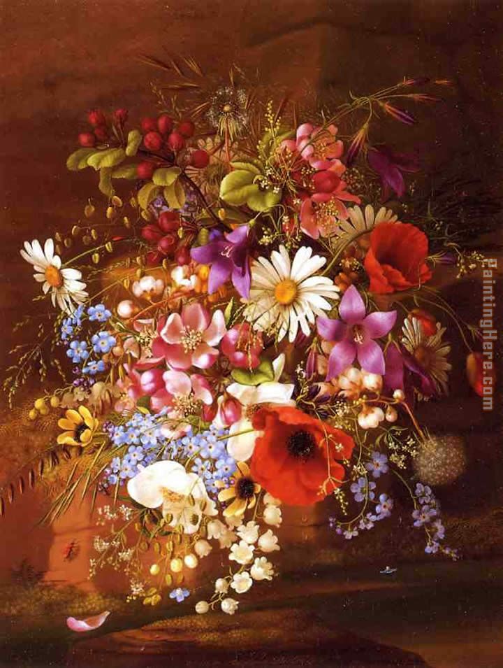 Floral Still Life 2 painting - Adelheid Dietrich Floral Still Life 2 art painting